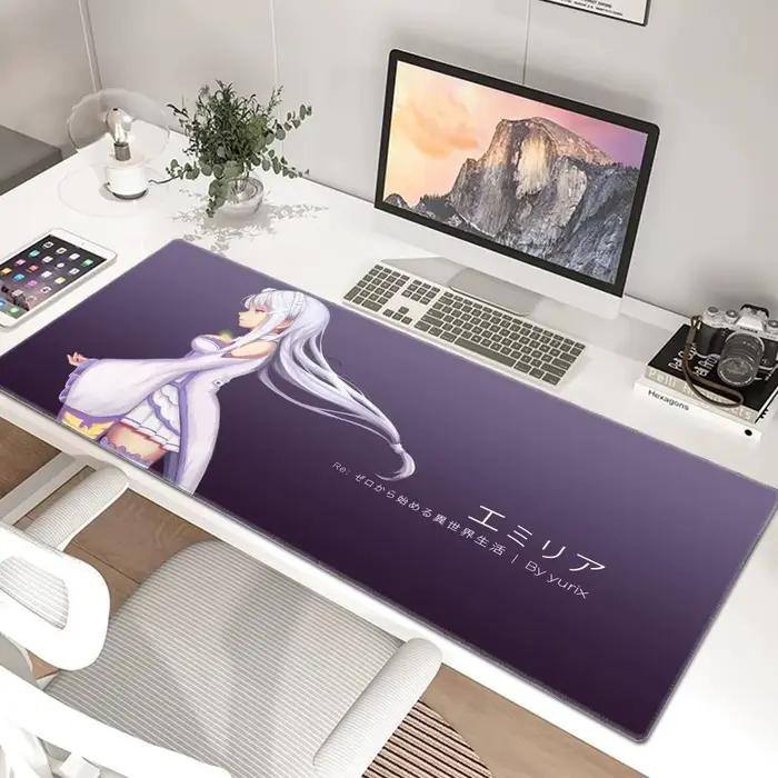 Tapis de souris Manga Re Zero Rem Emilia