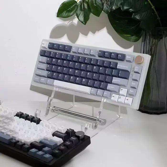 Présentoir de clavier en acrylique Transparent