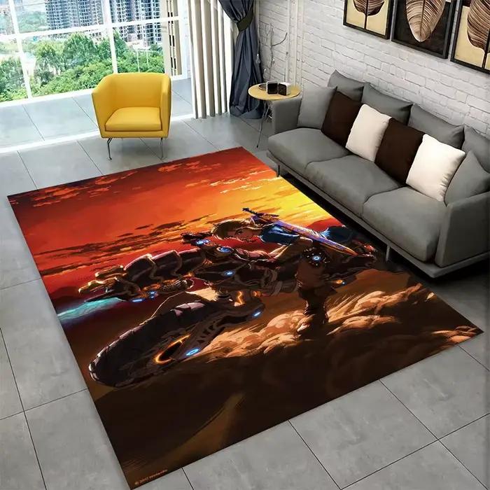 Tapis classique Z-Zelda Cartoon Link pour salle de jeux