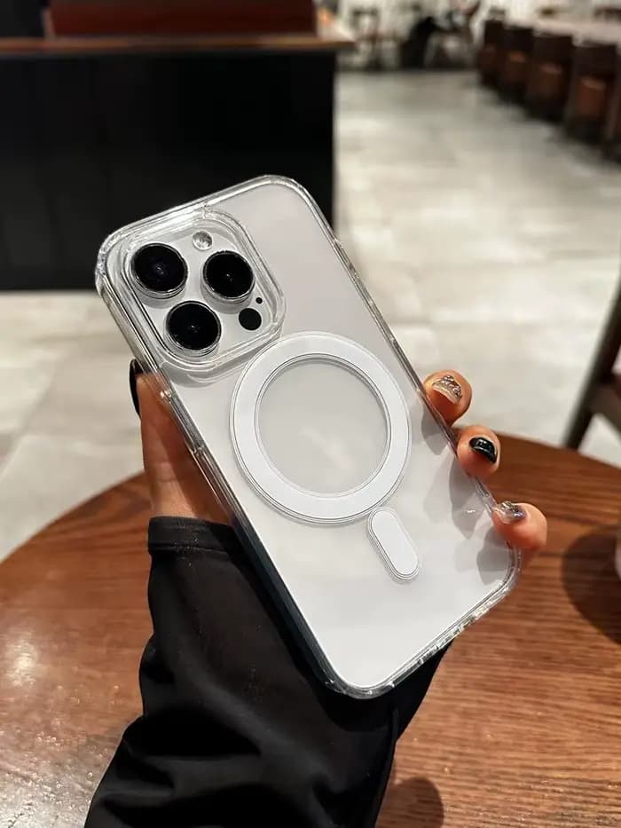 Étui magnétique Transparent Original pour Magsafe