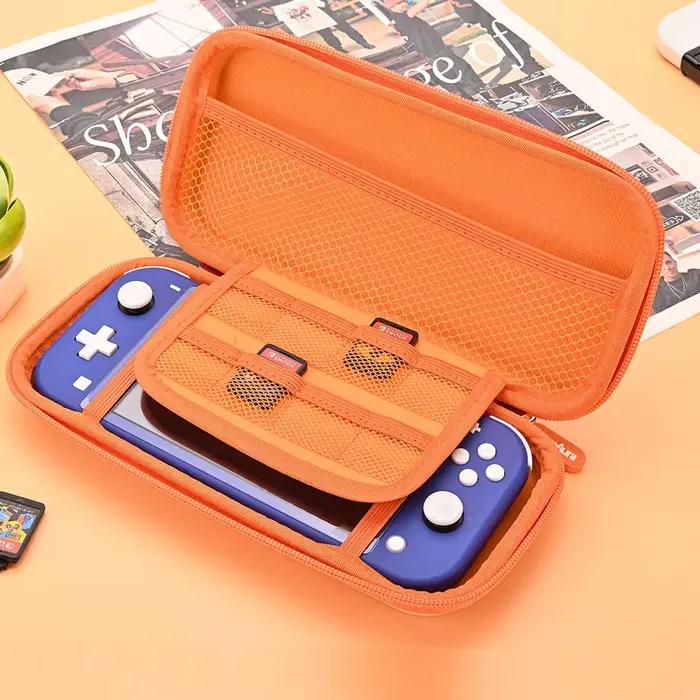 Switch Lite Case Bundle-Hard Shell Sac de rangement de voyage avec housse et poignée Joy-Con | Protection durable pour