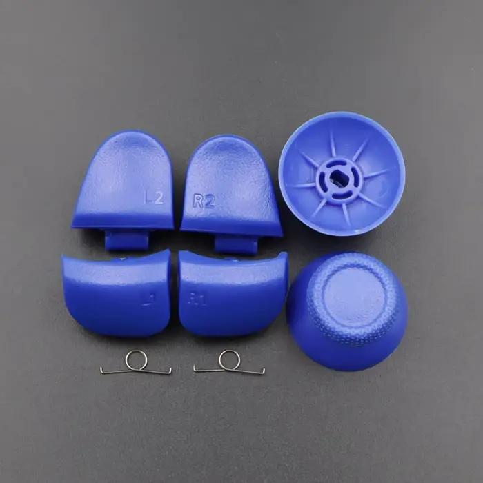 1 ensemble de boutons de déclenchement L1 R1 L2 R2 et ressorts + capuchons de joystick pour manette PS5 V2.0 BDM-020 – Accessoires de remplacement