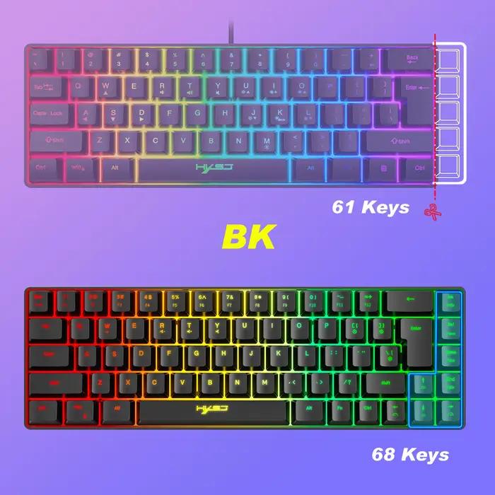 Clavier de jeu 60% pour cent