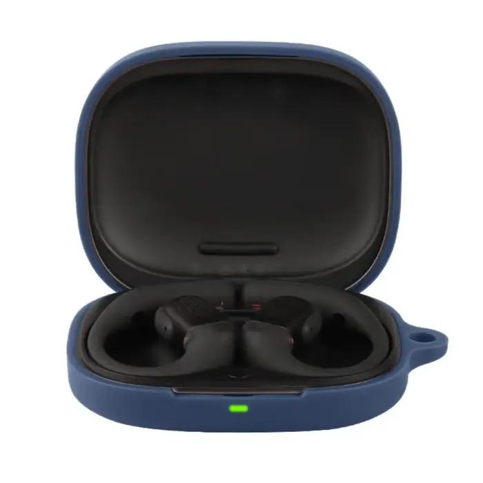 Étui en silicone souple pour SHOKZ OpenFit Pro T010 antichoc avec cordon pour protection douce de la peau six couleurs disponibles