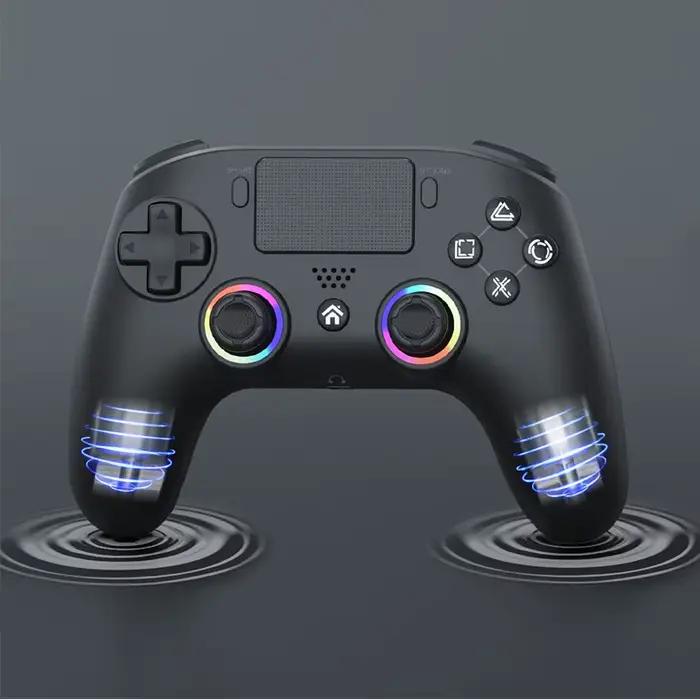 Contrôleur de jeu sans fil Vibration RGB lumière manette pour Sony PlayStation 5 PS5 Slin console de jeu vidéo PC
