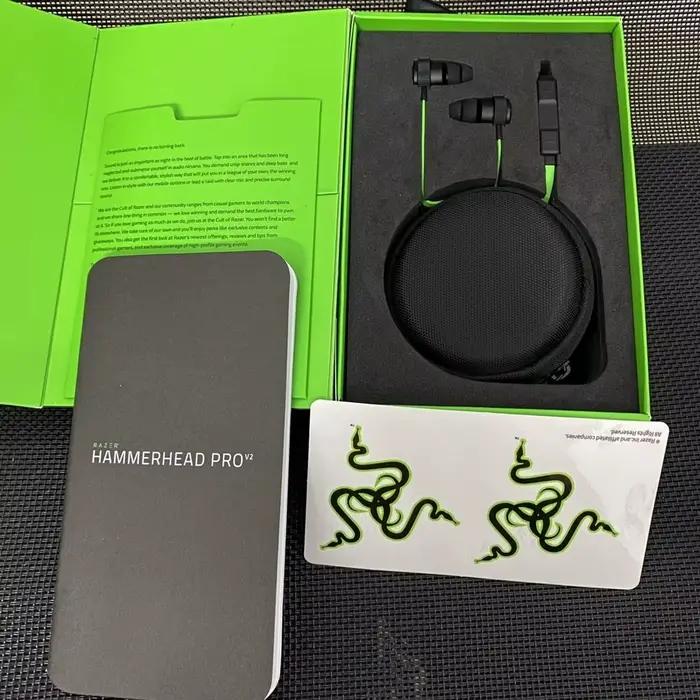 Razer Hammerhead PRO V2 écouteurs de jeu intra-auriculaires 3.5mm