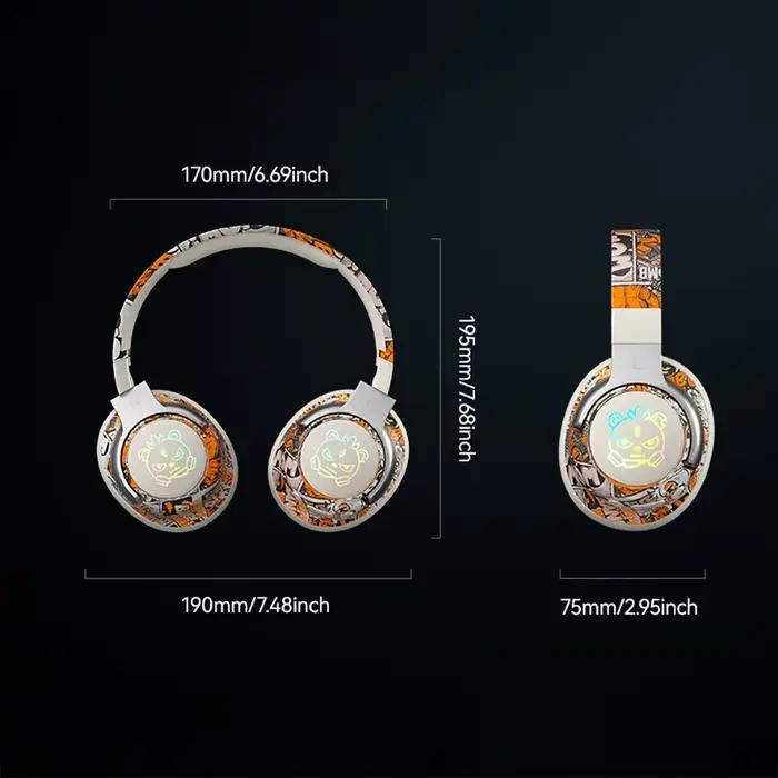 Casque de jeu Bluetooth 5.3