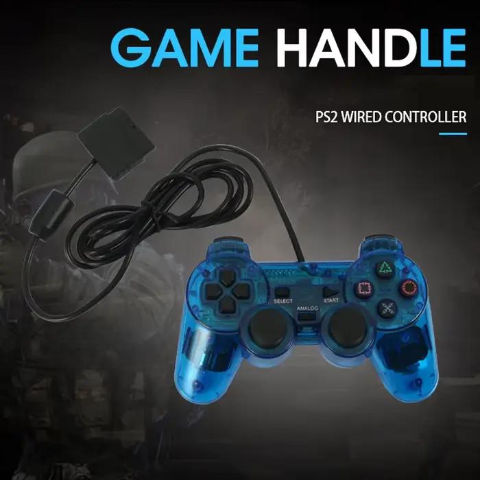 Manette de jeu analogique filaire pour console PS2