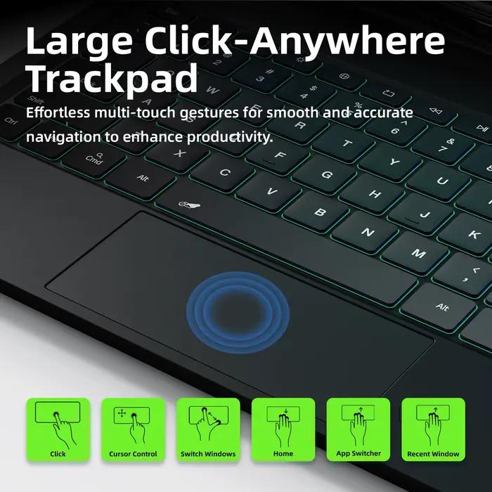 Clavier magique pour Samsung Galaxy Tab S10 FE PLUS 13.1 pouces