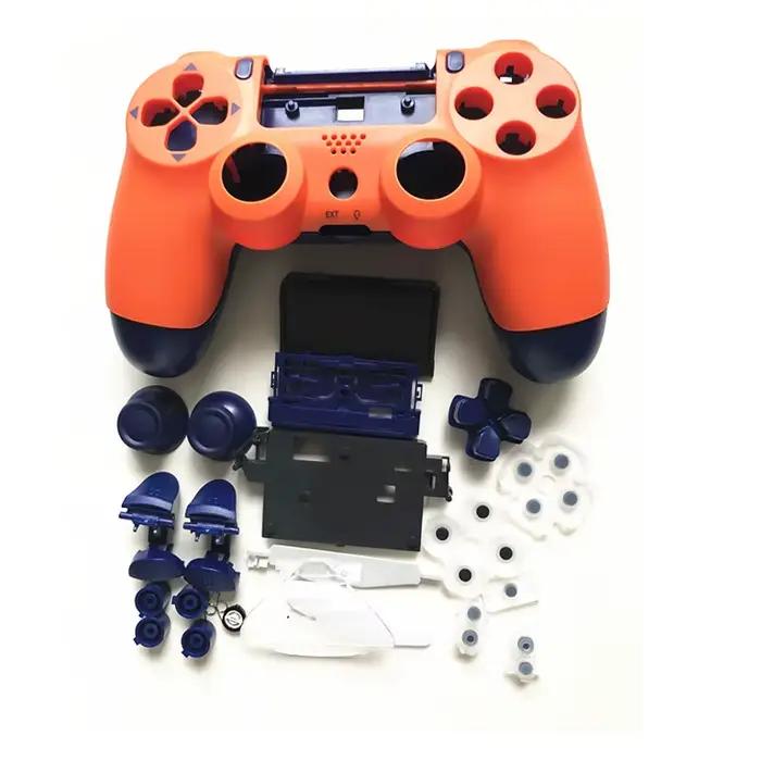 Contrôleur de jeu boîtier complet coque boutons ensemble de remplacement pour PS4 Pro JDS 055 JDM-050 JDM-055 Mod Kit bricolage réparation couverture