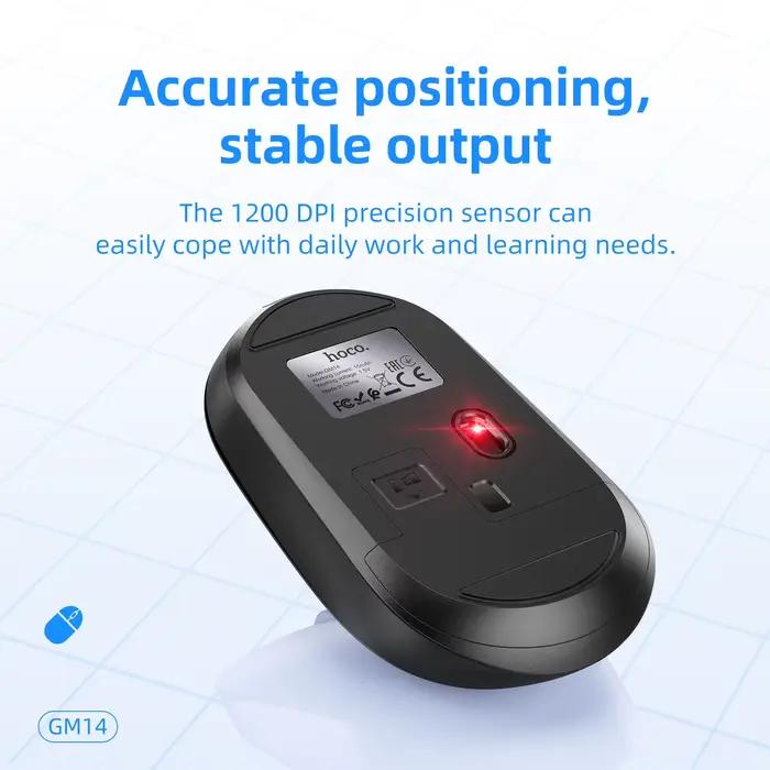 Hoco souris sans fil Portable 1200 DPI