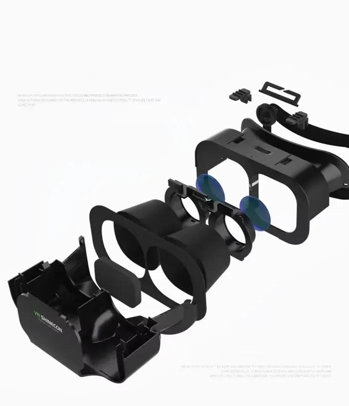 5 Mini lunettes VR SHINECON BOX 3D