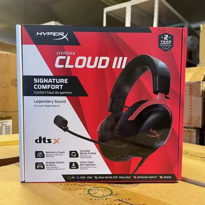 Casque de jeu 100% HyperX Cloud 3 III / Cloud 2 II