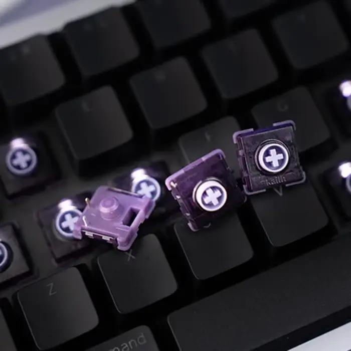 Kailh violet Iris commutateur silencieux