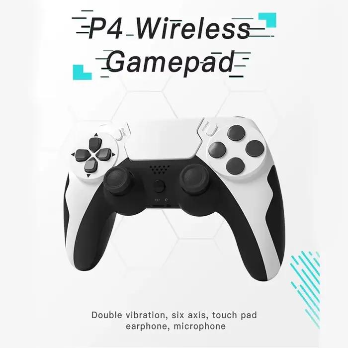 Manette sans fil pour PS4 avec gyroscope six axes et détection de mouvement