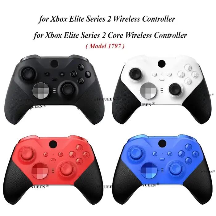 IVYUEEN pour XBox One Elite série 2 Core contrôleur d'origine noir boîtier avant arrière coque cadre central couvercle pièces de réparation