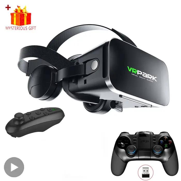 Lunettes de réalité virtuelle VR casque 3D appareils Bluetooth