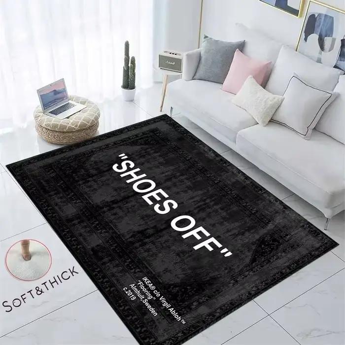 VIKAMA mode tapis chambre salon tendance personnalité créative garçons appartement chaussure mur chevet sale décoration