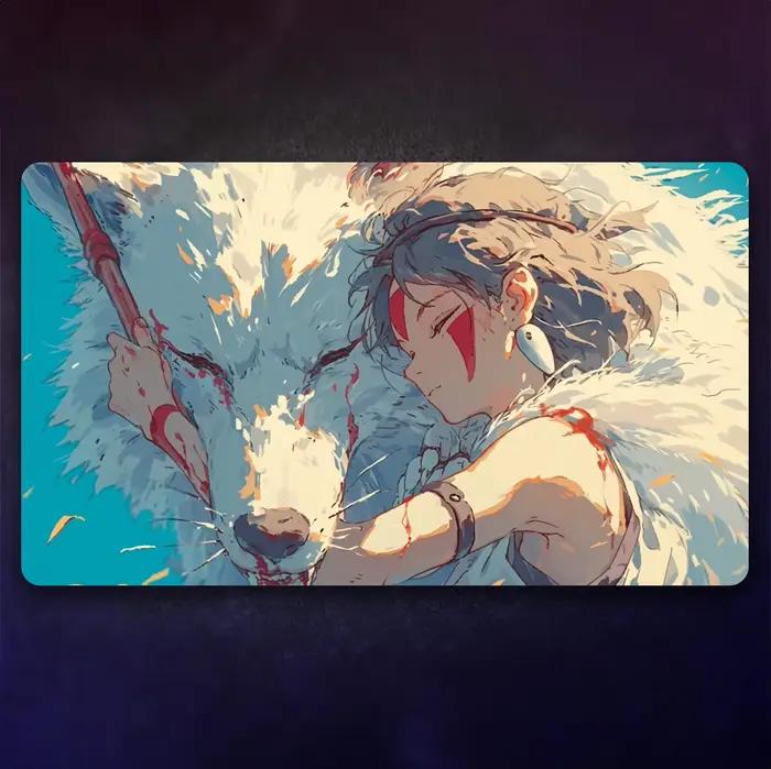 Life is Soup I am fourchette Tapis de jeu parodie MTG TCG 24" x 14" pouces (600 x 350 mm)