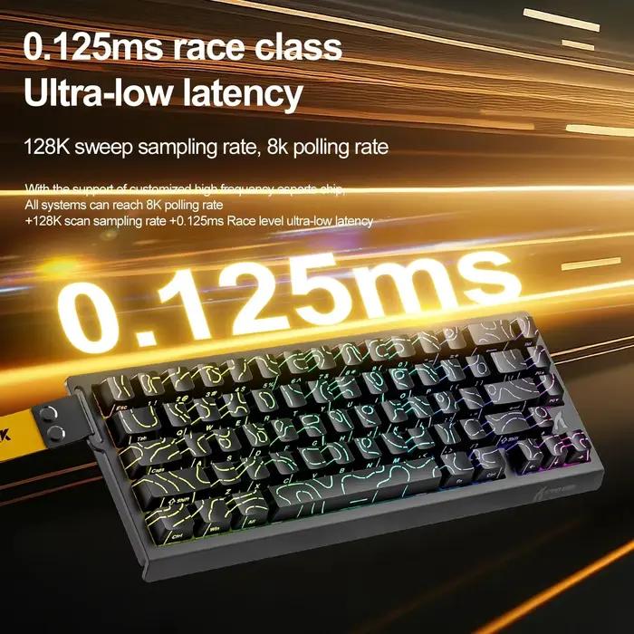 Clavier de jeu Attack Shark X68 HE – Mécanique magnétique