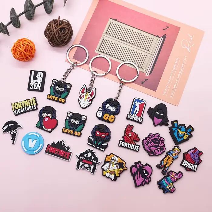 32 pièces Porte-clés Fortnite Anime Kawaii