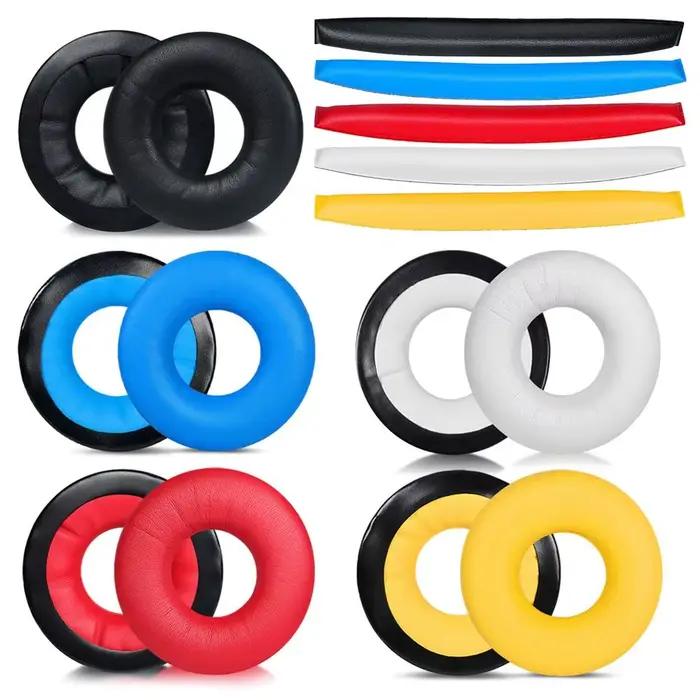 Oreillettes Remplissantes en Cuir PU pour Casques Sennheiser HD25 HD25-1 HD25-II HD25SP 25SP-II Amélioration de la Qualité Sonore Occasions Spéciales