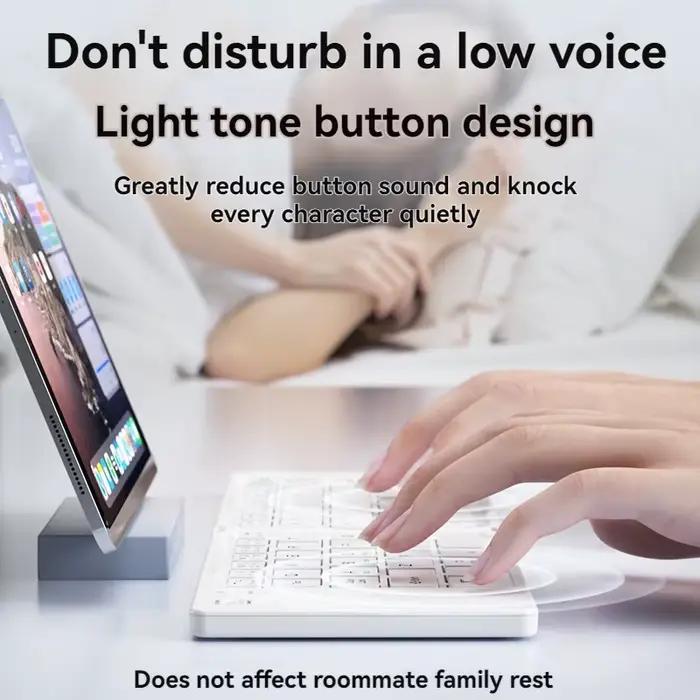 Nouveau clavier sans fil pliable