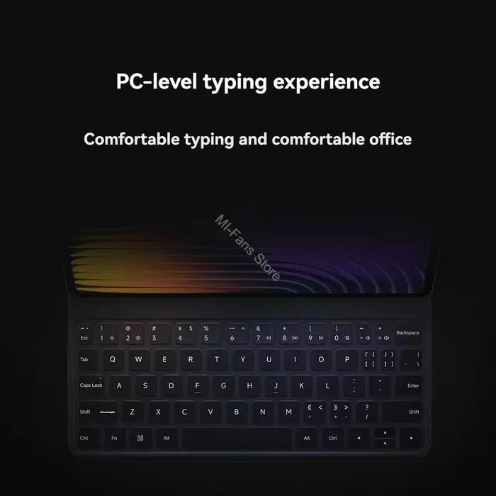 Étui clavier 100% original MIJIA Pad 7 pour Xiaomi Pad 7/7 Pro 11,2 pouces, réveil intelligent, sans fil, magnétique, protection en PU