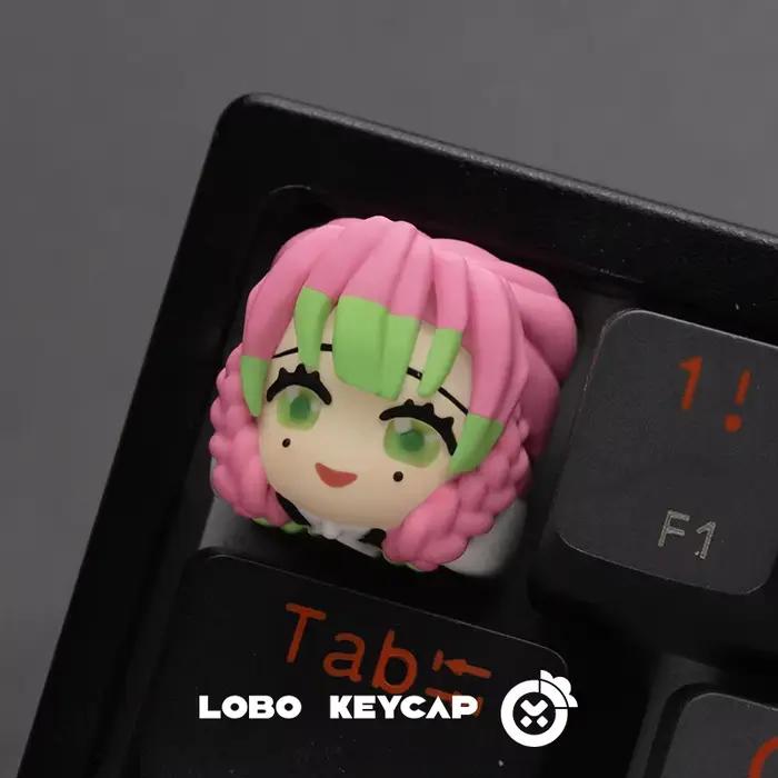 Clavier mécanique Demon Slayer : Keycaps créatifs