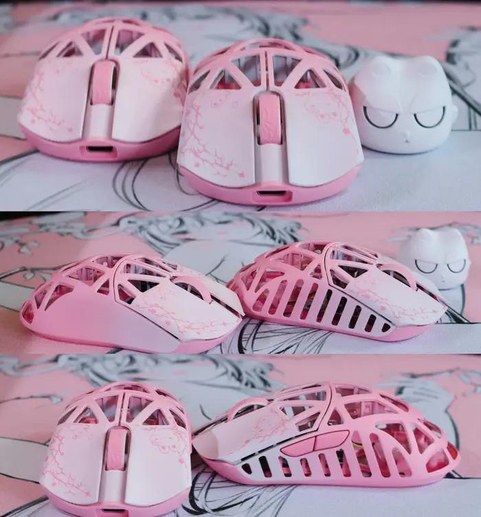 【Édition limitée】 Souris de jeu WLMOUSE Beast X Series Pink Rabbit Magnésium