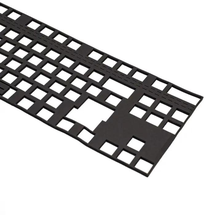 Plaque de positionnement de clavier en mousse Poron