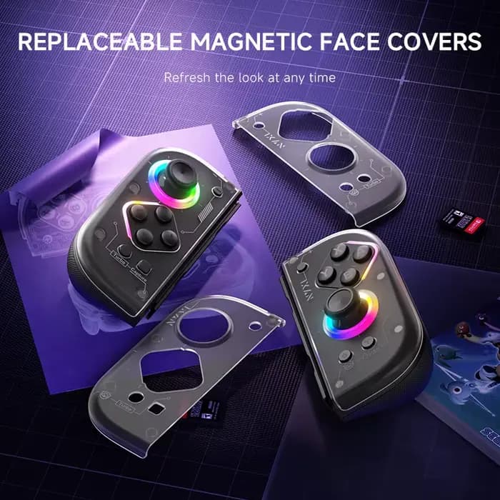 Contrôleur de commutation sans fil NYXI Hyperion 2 avec Joystick Hall Vibration réglable RVB