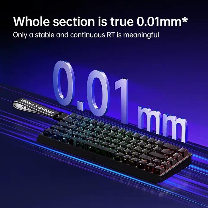 MCHOSE ACE68 Pro ACE60 Pro clavier mécanique filaire interrupteur magnétique 8k taux d'orientation Esports