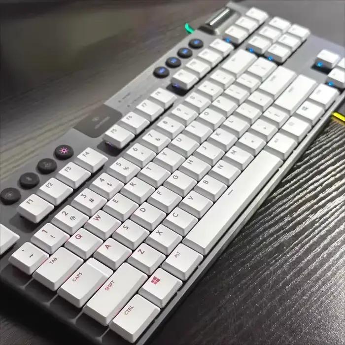 Capuchons de touches Logitech pour clavier mécanique G915/G913/G913tkl/G813TKL translucide 111