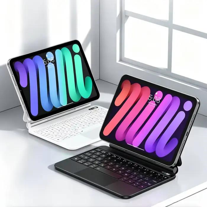 Clavier rétroéclairé Magic Keyboard avec pavé tactile pour iPad Mini 6ème et 7ème génération