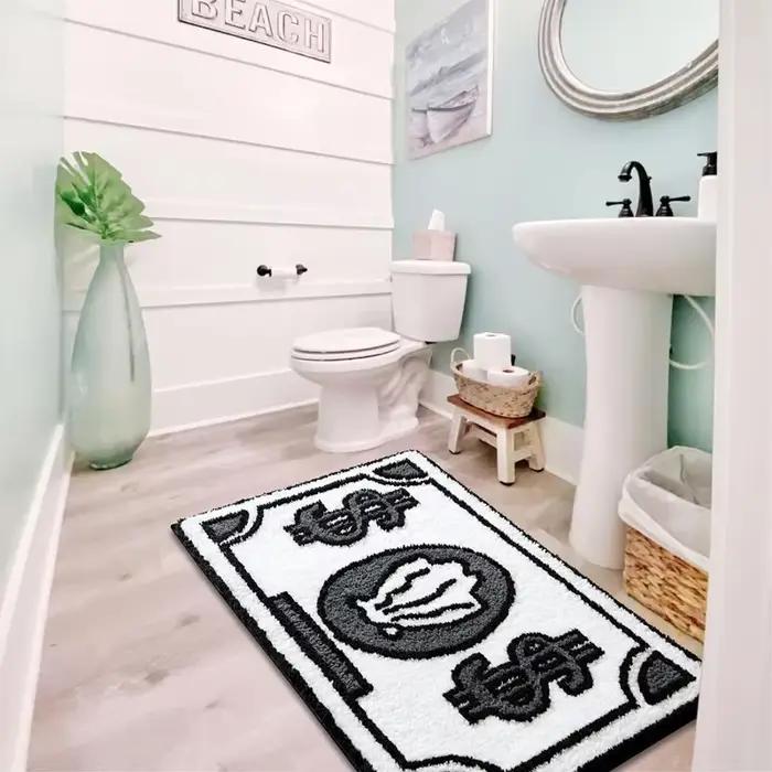 Tapis à motif de pièces de monnaie
