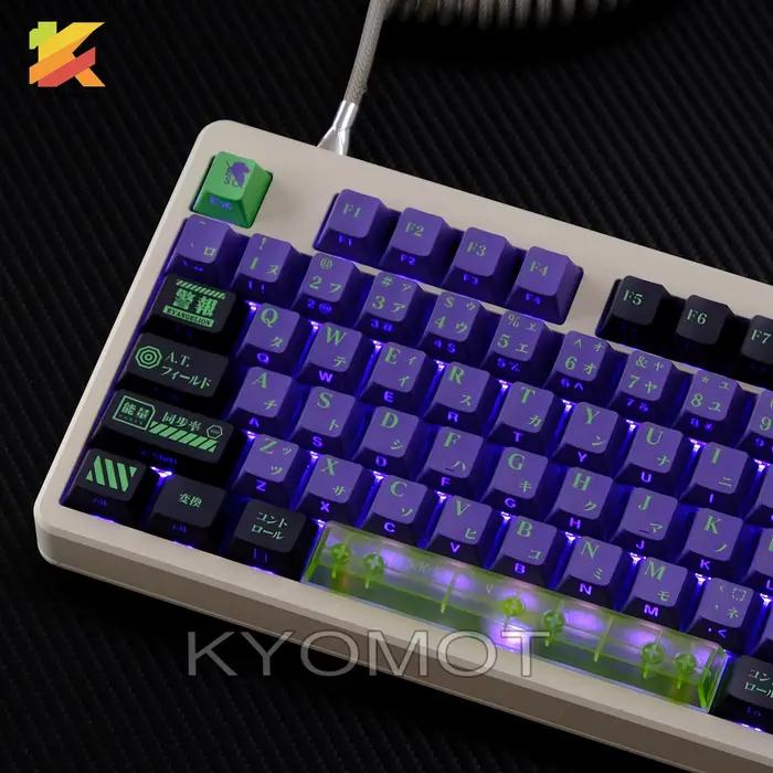 KTOMOT 136 touches EVA 01 Machine brillant à travers les capuchons