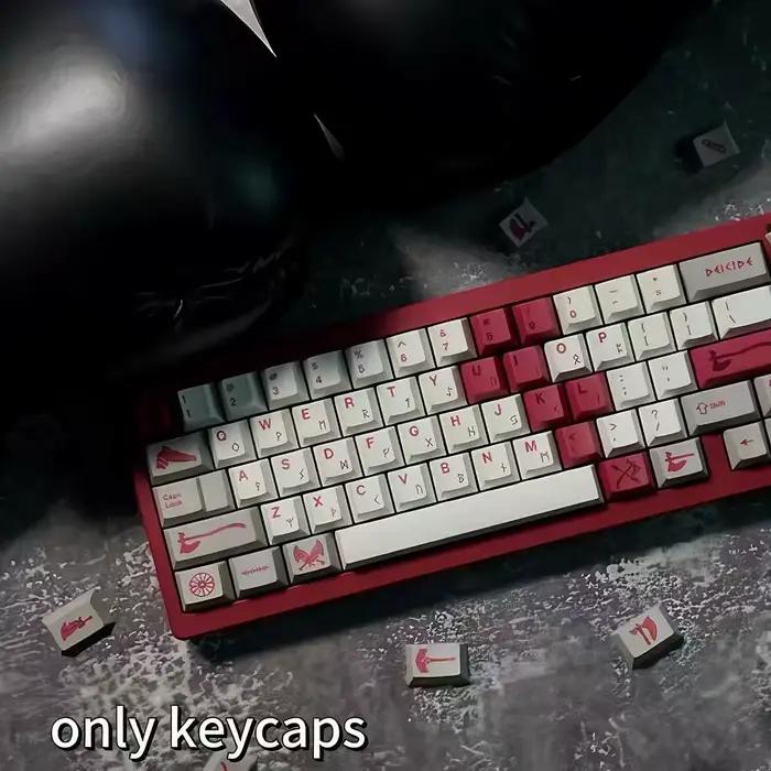 God of War ThemePBTCapuchons de touches de clavier mécanique originaux à profil haut