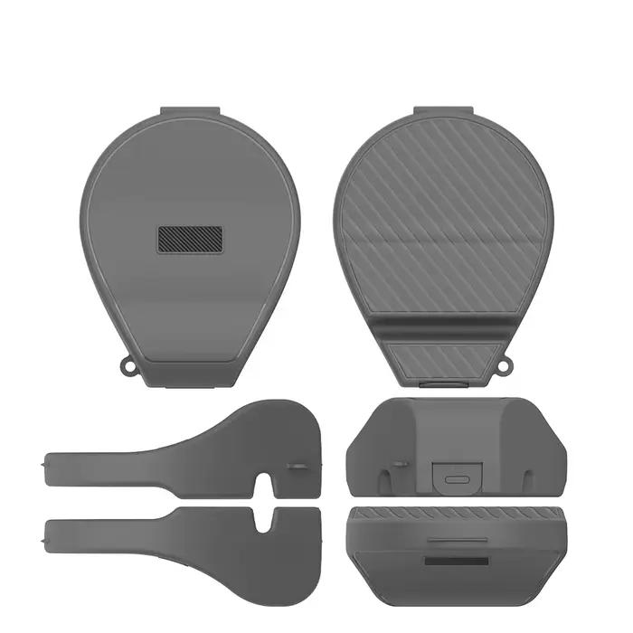 Étui rigide de protection portable pour écouteurs SHOKZ Run Pro 2 Standard Mini Swim Pro boîte de rangement anti-poussière et résistante aux chocs occasions spéciales sportives et activités aquatiques