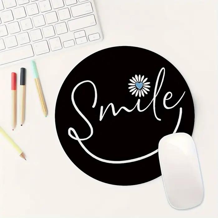 Tapis de souris de jeu à motif sourire