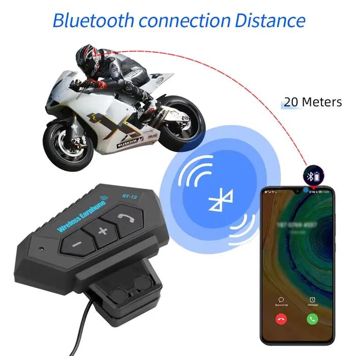 Casque de moto Bluetooth avec micro