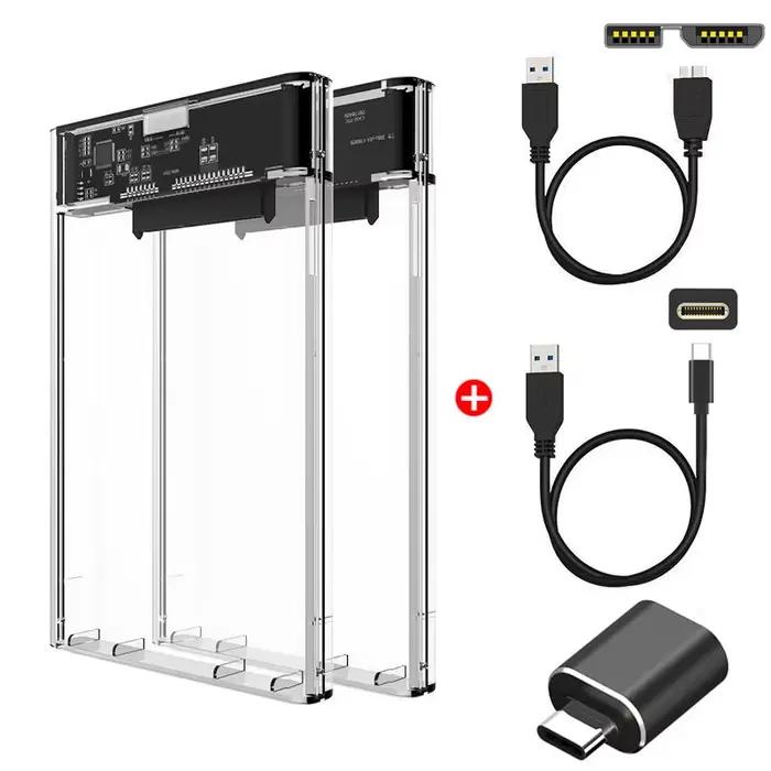 Boîtier de disque dur externe USB 3.0/Type C