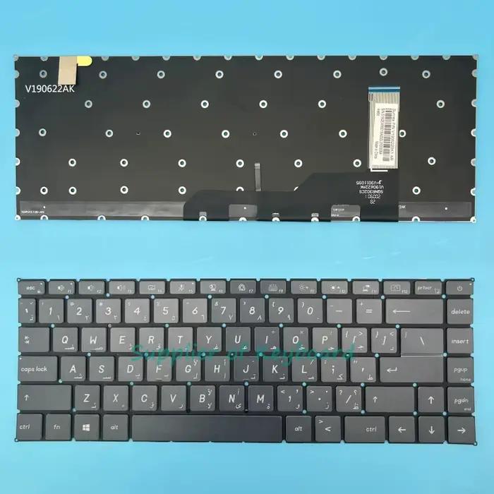 Nouveau clavier anglais/russe/italien/espagnol/français/arabe pour ordinateur portable MSI Prestige 15 A10SC MS-16S3 rétroéclairé