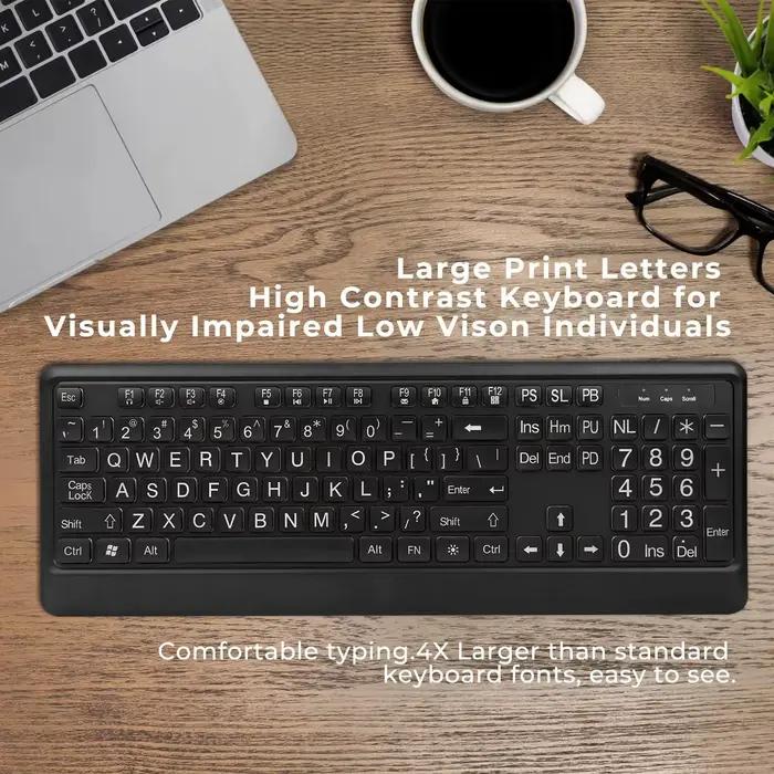 Clavier rétroéclairé imprimé