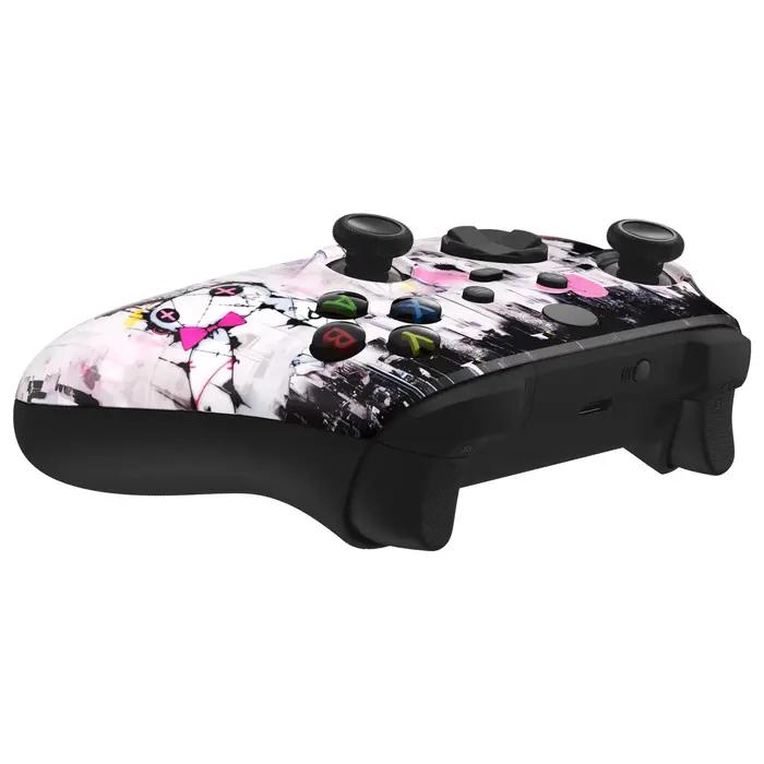 EXtremeRate Coque de boîtier avant à poignée souple au toucher pour contrôleur Xbox Series X/S