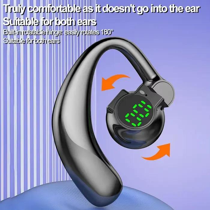 360 ° Écouteurs Bluetooth 5.4 rotatifs