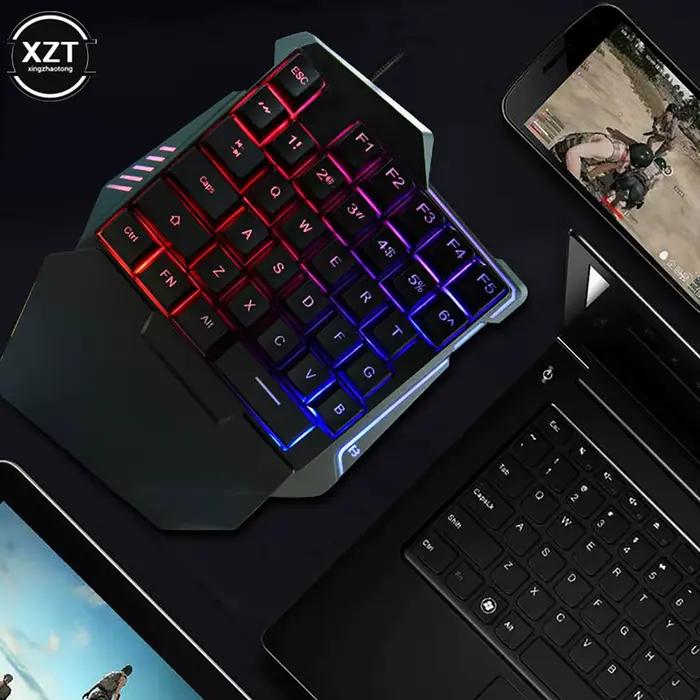 Clavier de jeu USB à une main