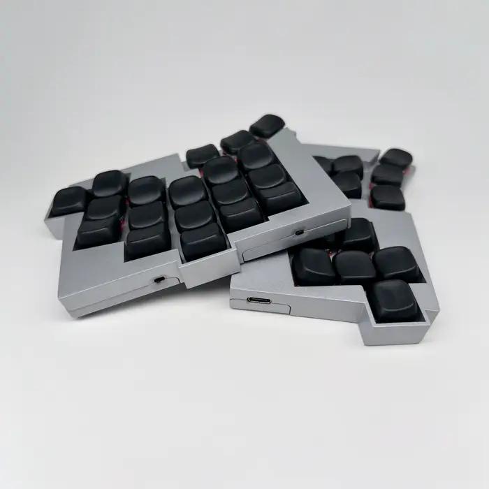 Clavier mécanique ergonomique Totem V2 Bluetooth sans fil avec interrupteurs Kailh Choc v1 et v2 pour bureau et jeu occasions spéciales