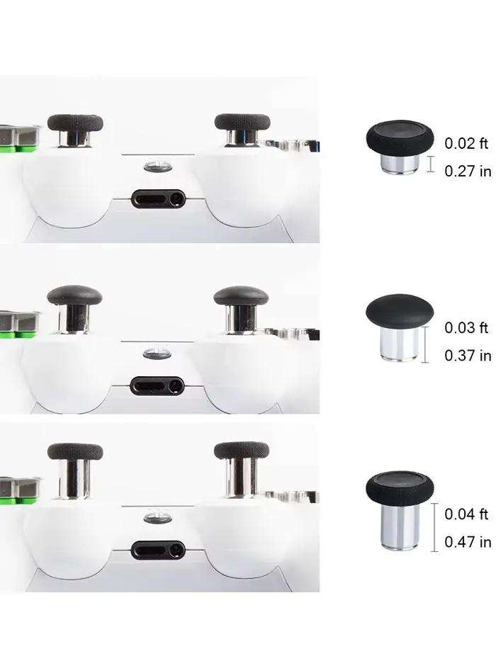 DATA FROG – Kit de boutons de balle en métal pour contrôleur PS4