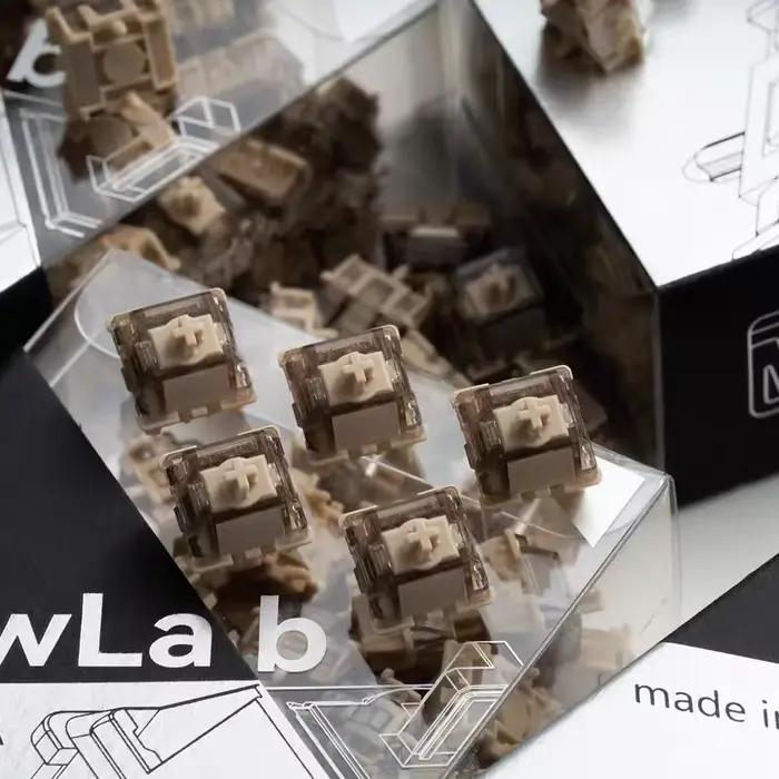 Owlab Ti HE interrupteur magnétique effet Hall 40gf 50gf pour Wooting60 MAD60HE ATK Made68 clavier de jeu commutateurs magnétiques